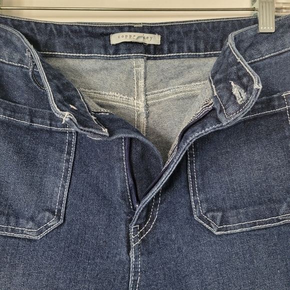 Copper Key Flare Leg High Rise Jean Size 7 - Picture 3 of 10